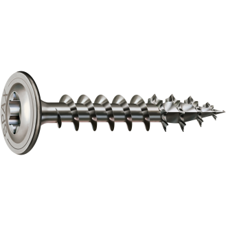 SPAX Tellerkopf T-Star Plus T40 Vollgewinde A2 4CUT 8x50mm (50)-Beschreibung lesen