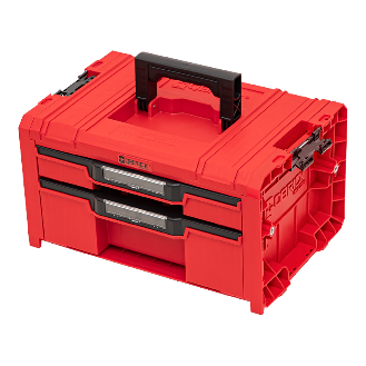 Qbrick System PRO Schublade 2 Werkzeugkasten 2.0 Expert ROT ULTRA HD Werkzeugkoffer 450 x 310 x 244 mm 14 l stapelbar IP54 mit 2-Beschreibung lesen