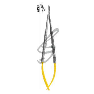 Micro Porte-Aiguille - 17cm, Courbe-Lire la description