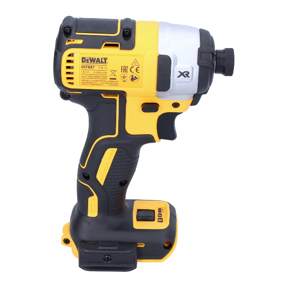 DeWalt DCF887NT Akku-Schlagschrauber 18V Brushless 1/4"- Innensechskant 205Nm + Koffer - ohne Akku - ohne Ladegerät-Beschreibung lesen
