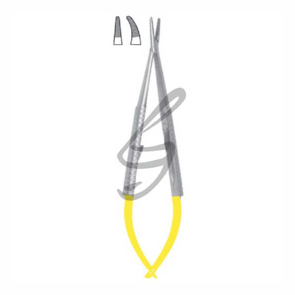 Nadelhalter Castroveijo TC - Gebogen, 18cm-Beschreibung lesen