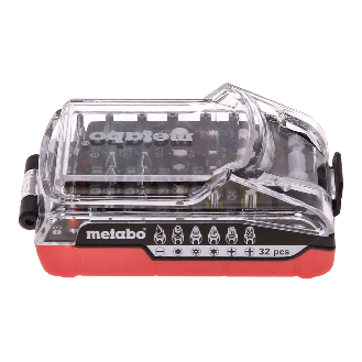 Metabo Bit-Set - 32-teilig Schlitz / Phillips / Pozidriv / Torx / Innensechskant (626696000)-Beschreibung lesen