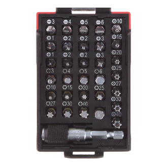 Metabo Bit-Set - 32-teilig Schlitz / Phillips / Pozidriv / Torx / Innensechskant (626696000)-Beschreibung lesen