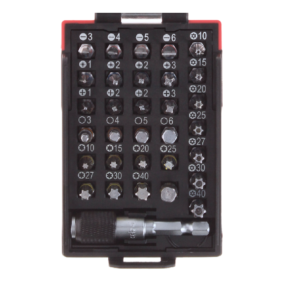 Metabo Bit-Set - 32-teilig Schlitz / Phillips / Pozidriv / Torx / Innensechskant (626696000)-Beschreibung lesen