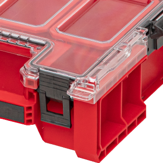 Qbrick System ONE Organizer M Plus RED ULTRA HD Organizer 364 x 264 x 106 mm 4 l stapelbar IP66-Beschreibung lesen