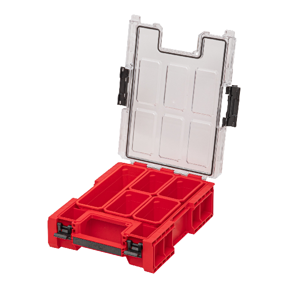 Qbrick System ONE Organizer M Plus RED ULTRA HD Organizer 364 x 264 x 106 mm 4 l stapelbar IP66-Beschreibung lesen