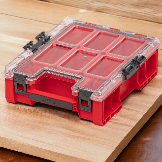 Qbrick System ONE Organizer M Plus RED ULTRA HD Organizer 364 x 264 x 106 mm 4 l stapelbar IP66-Beschreibung lesen
