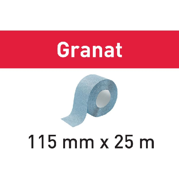 Festool Schleifrolle 115x25m P100 GR Granat-Beschreibung lesen
