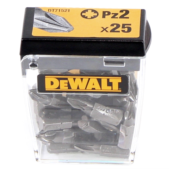 DeWalt DT 71521 Bit-Set PZ2 25 mm 25 tlg. ( N427052 )-Beschreibung lesen
