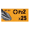 DeWalt DT 71521 Bit-Set PZ2 25 mm 25 tlg. ( N427052 )