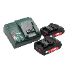 Metabo SB 18 Akku-Schlagbohrschrauber 18V 48Nm + 2x Akku 2,0Ah + Ladegerät + Koffer (602245560)
