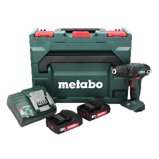 Metabo SB 18 Akku-Schlagbohrschrauber 18V 48Nm + 2x Akku 2,0Ah + Ladegerät + Koffer (602245560)-Beschreibung lesen