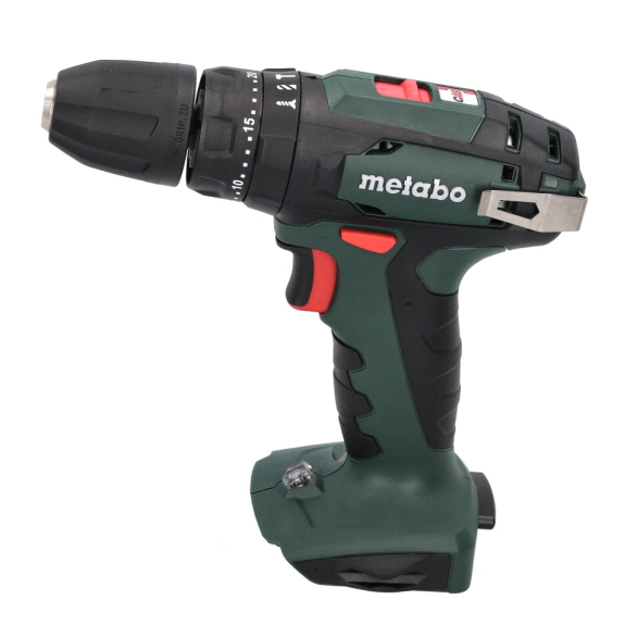 Metabo SB 18 Akku-Schlagbohrschrauber 18V 48Nm + 2x Akku 2,0Ah + Ladegerät + Koffer (602245560)-Beschreibung lesen