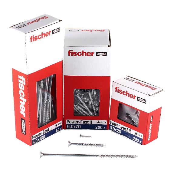 FISCHER PowerFast II 6,0x150 SK TX TG blvz 100 FISCHER PowerFast II 6,0x150 SK TX TG blvz 100-Beschreibung lesen