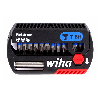 Wiha Bit Set FlipSelector T-Bit 25 mm  Phillips, Pozidriv, TORX 13-tlg. 1/4" (41824)