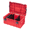 Qbrick System ONE 350 2.0 Vario RED ULTRA HD Custom Modularer Werkzeugkoffer Organizer 585 x 385 x 320 mm 38 l stapelbar