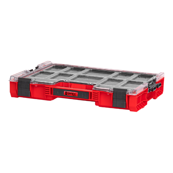 Qbrick System PRO 200 MFI RED ULTRA HD Organizer 452 x 358 x 79 mm 6 l stapelbar IP54-Beschreibung lesen