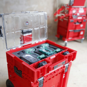 Qbrick System PRO 200 MFI RED ULTRA HD Organizer 452 x 358 x 79 mm 6 l stapelbar IP54-Beschreibung lesen