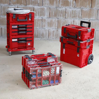 Qbrick System PRO 200 MFI RED ULTRA HD Organizer 452 x 358 x 79 mm 6 l stapelbar IP54-Beschreibung lesen