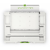 Festool SYS3 DF M 137 Koppelbarer Systainer-Werkzeugkoffer mit Deckelfach 396 x 296 x 137 mm 10,4 l (577346)