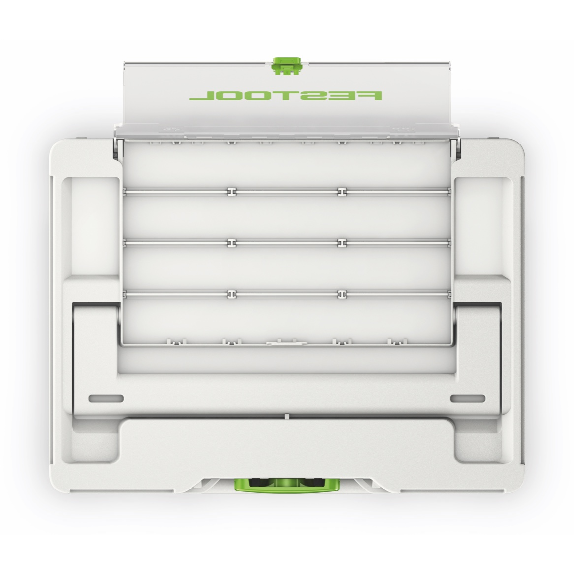 Festool SYS3 DF M 137 Koppelbarer Systainer-Werkzeugkoffer mit Deckelfach 396 x 296 x 137 mm 10,4 l (577346)-Beschreibung lesen