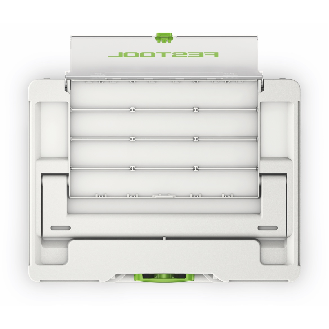 Festool SYS3 DF M 137 Koppelbarer Systainer-Werkzeugkoffer mit Deckelfach 396 x 296 x 137 mm 10,4 l (577346)-Beschreibung lesen