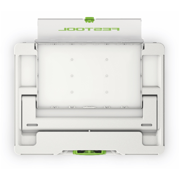 Festool SYS3 DF M 137 Koppelbarer Systainer-Werkzeugkoffer mit Deckelfach 396 x 296 x 137 mm 10,4 l (577346)-Beschreibung lesen