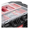 Qbrick System PRIME Toolbox 250 Expert mit stapelbarem Organizer 535 x 327 x 277 mm 26l IP66 mit 10 Trennwänden + 5 Einlagen.