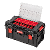 Qbrick System PRIME Toolbox 250 Expert mit stapelbarem Organizer 535 x 327 x 277 mm 26l IP66 mit 10 Trennwänden + 5 Einlagen.