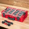 Qbrick System ONE Organizer 2XL ROT ULTRA HD Custom + ONE Connect-Adapter 582 x 387 x 172 mm 19,5 l stapelbar IP66