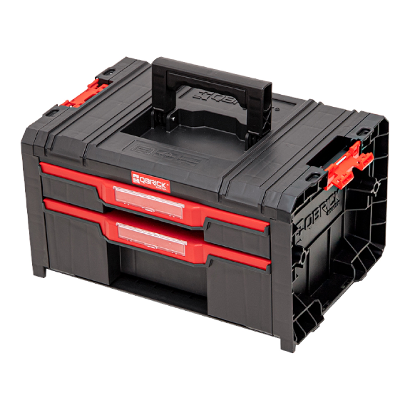 "Qbrick System PRO Drawer 2 Toolbox 2.0 Expert stapelbar 450 x 310 x 244 mm 4,5 l 9,5 l IP54 mit zwei Schubladen, 10 Einsätzen und 6"

Si vous avez besoin d'une traduction supplémentaire ou d'une clarification, n'hésitez pas à demander !-Beschreibung lesen