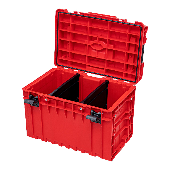Qbrick System ONE 450 2.0 Technik ROT ULTRA HD Individuelle Modulare Werkzeugkoffer Organizer 585 x 385 x 420 mm 52 l-Beschreibung lesen