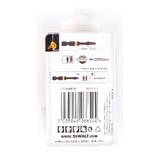 DeWalt DT 70538 T Bit-Set 2 x Schrauber-Bit T25 50mm + 1 x Magnetischer Bit-Ring-Beschreibung lesen