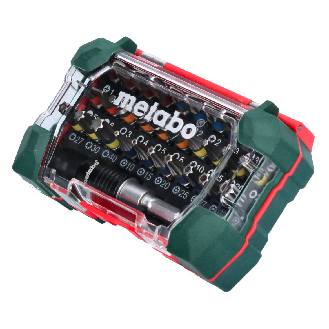 Metabo Bit-Box SP 25 mm 32 Stück (626700000) Philips / Pozidriv / Schlitz / Torx / Inbus-Beschreibung lesen