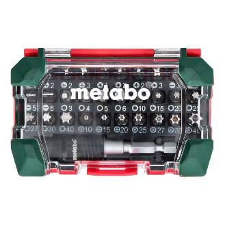 Metabo Bit-Box SP 25 mm 32 Stück (626700000) Philips / Pozidriv / Schlitz / Torx / Inbus-Beschreibung lesen