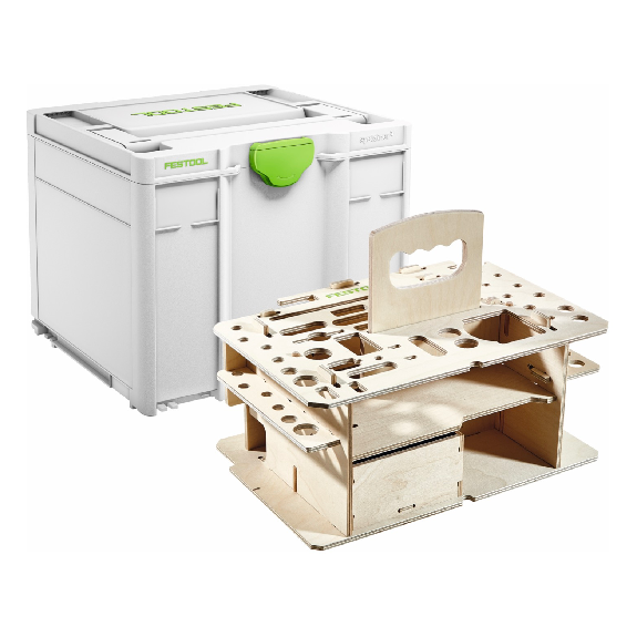 Festool Systainer SYS3 HWZ M 337 Box Werkzeugkoffer mit Holzeinsatz ( 205518 ) Nachfolger von 497658-Beschreibung lesen