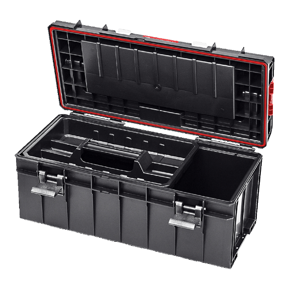 Qbrick System PRO 600 Expert Modularer Werkzeugkoffer-Organizer 545 x 270 x 246 mm 22 l stapelbar IP54-Beschreibung lesen