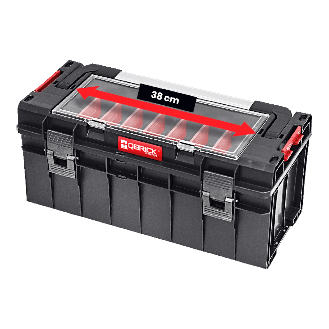 Qbrick System PRO 600 Expert Modularer Werkzeugkoffer-Organizer 545 x 270 x 246 mm 22 l stapelbar IP54-Beschreibung lesen
