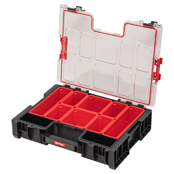 Qbrick System PRO 300 Organizer 452 x 358 x 110 mm 9 l empilable IP54-Leer más
