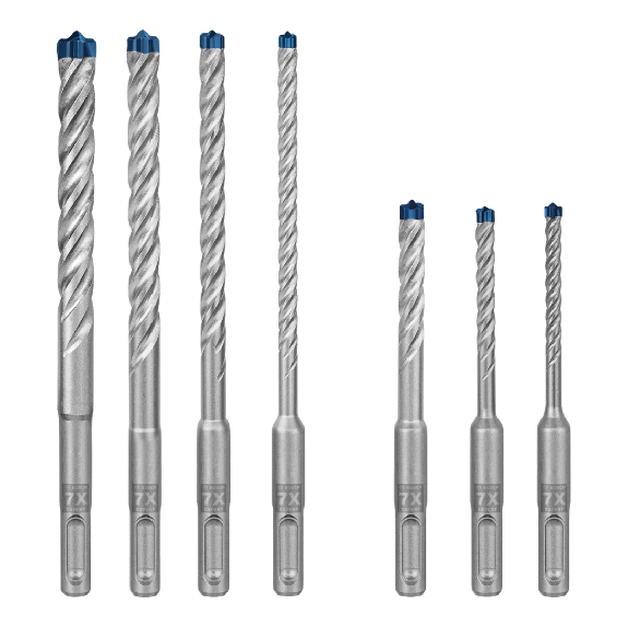 Bosch EXPERT Hammerbohrer SDS plus-7X 7tlg Set (2 608 900 195)-Beschreibung lesen