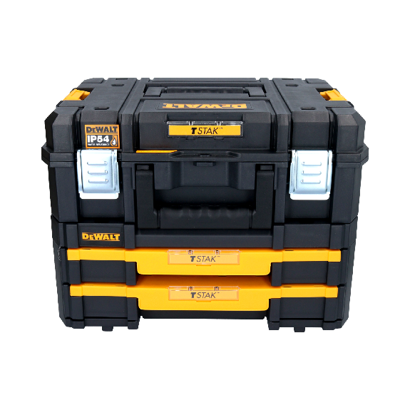 DeWalt DWST 83395-1 TSTAK Kombi-Kit Koffersatz TSTAK II + TSTAK IV 440 x 320 x 337 mm IP54-Beschreibung lesen