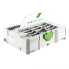 Festool Systainer T-LOC DF SYS 1 TL-DF Koppelbarer Aufbewahrungskoffer in Hellgrau (497851)