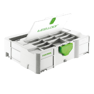 Festool Systainer T-LOC DF SYS 1 TL-DF Koppelbarer Aufbewahrungskoffer in Hellgrau (497851)-Beschreibung lesen