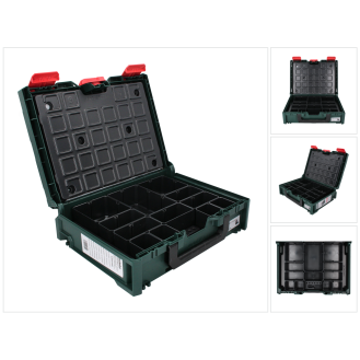 Metabo metaBOX 118 Organizer System Werkzeug Koffer ( 626897000 ) Stapelbar-Beschreibung lesen