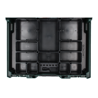 Metabo metaBOX 118 Organizer System Werkzeug Koffer ( 626897000 ) Stapelbar-Beschreibung lesen