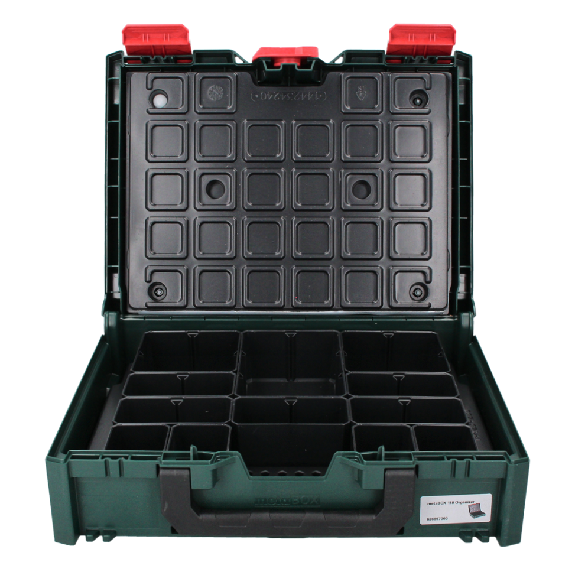 Metabo metaBOX 118 Organizer System Werkzeug Koffer ( 626897000 ) Stapelbar-Beschreibung lesen