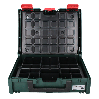 Metabo metaBOX 118 Organizer System Werkzeug Koffer ( 626897000 ) Stapelbar-Beschreibung lesen