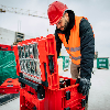 Qbrick System ONE 450 2.0 Expert RED ULTRA HD Custom Modulares Werkzeugkoffer-Organizer 585 x 385 x 420 mm 52 l stapelbar