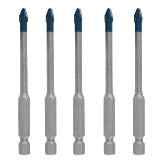 Bosch EXPERT HEX-9 HardCeramic Bohrer, 5tlg Dachziegel-Set 5mm (2 608 900 598)-Beschreibung lesen
