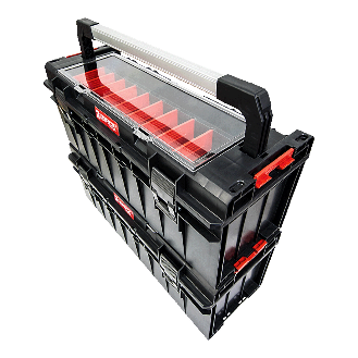 Qbrick System PRO 700 Expert stapelbar 650 x 270 x 272 mm 29l IP54 mit 11 Fächern-Beschreibung lesen